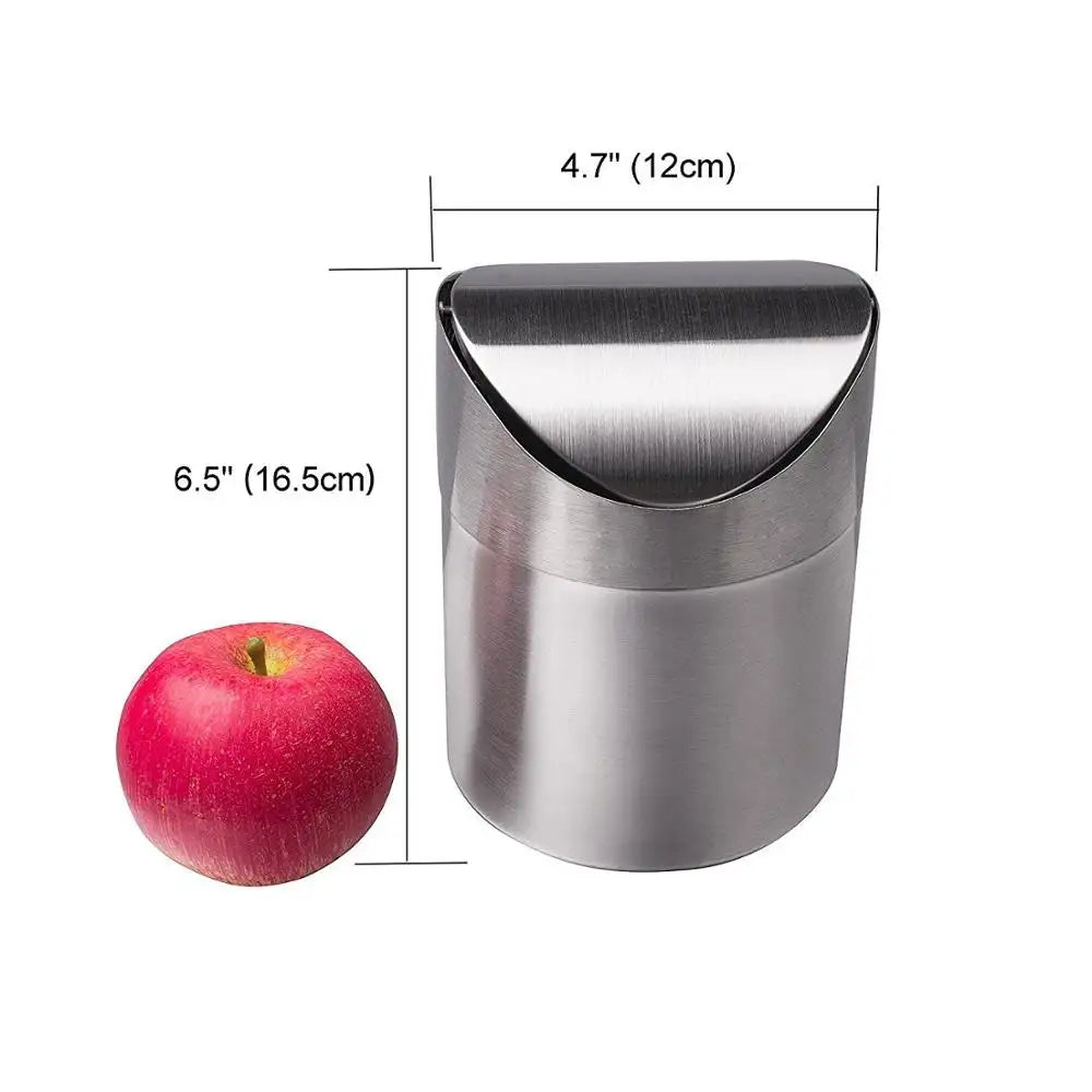 Cuisinox Counter-Top Compost Bin in Stainless Steel 2 quart capacity