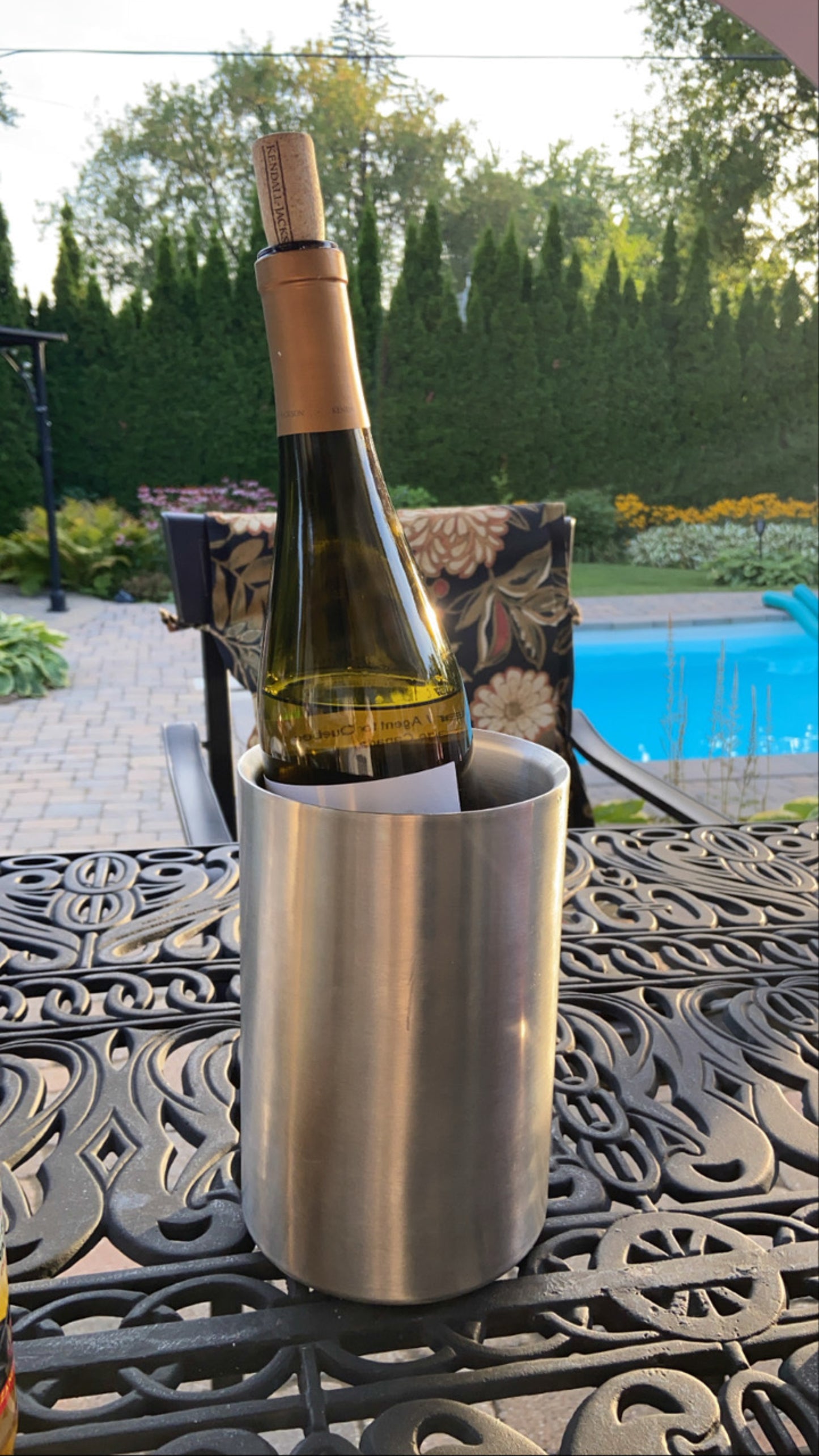 Enfriador de vino de doble pared Cuisinox