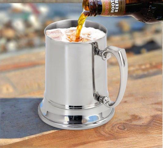Cuisinox Double-Walled Mirrored Beer Stein