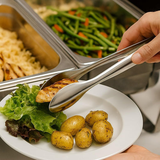 Cuisinox Serving Tongs, Stainless Steel