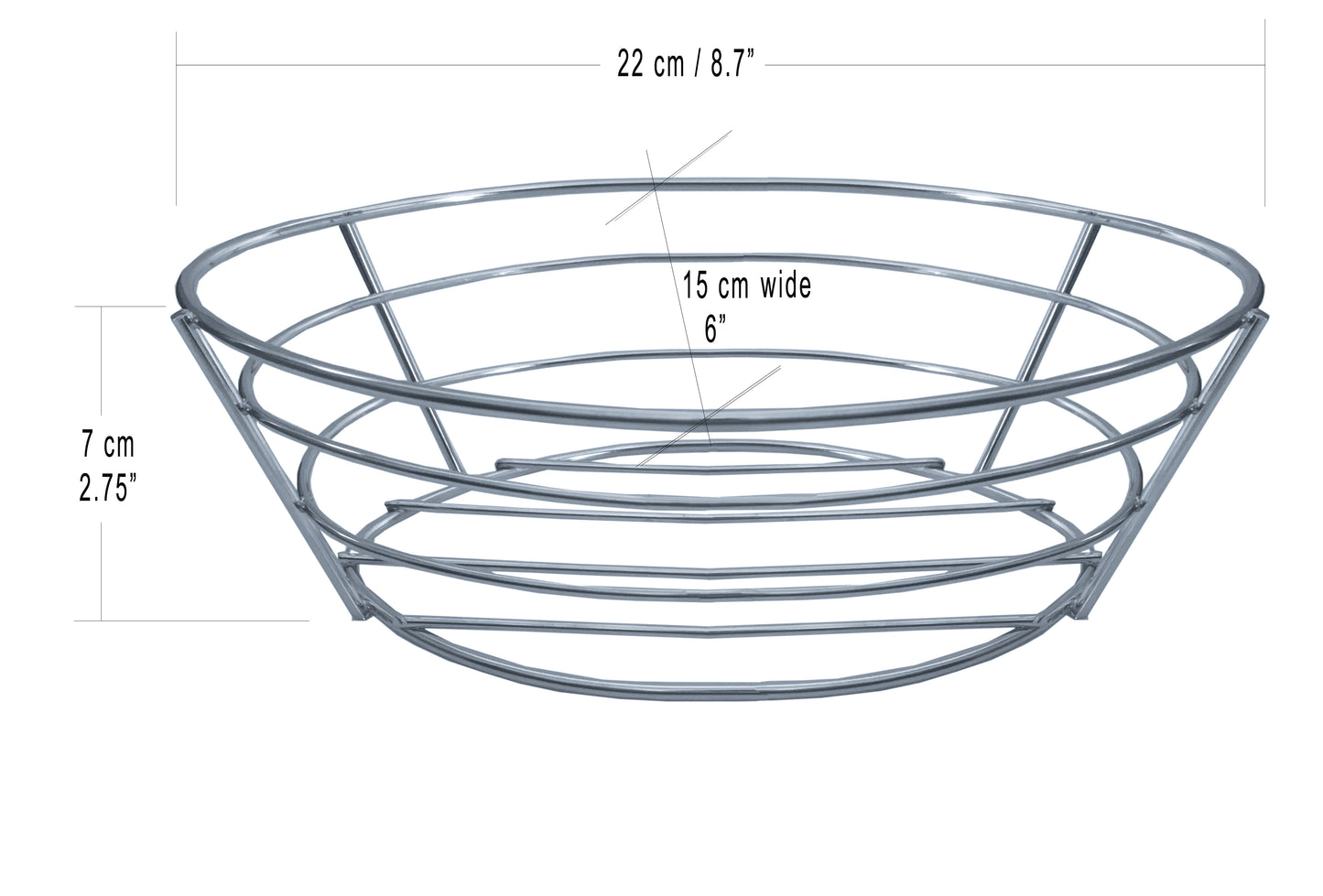 Cuisinox Oval Bread Basket