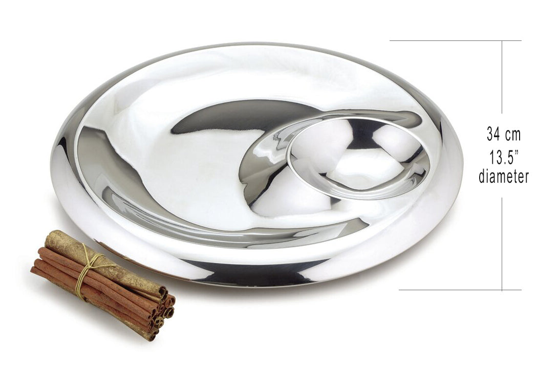 Bandeja para patatas fritas y salsas Cuisinox de 13 pulgadas