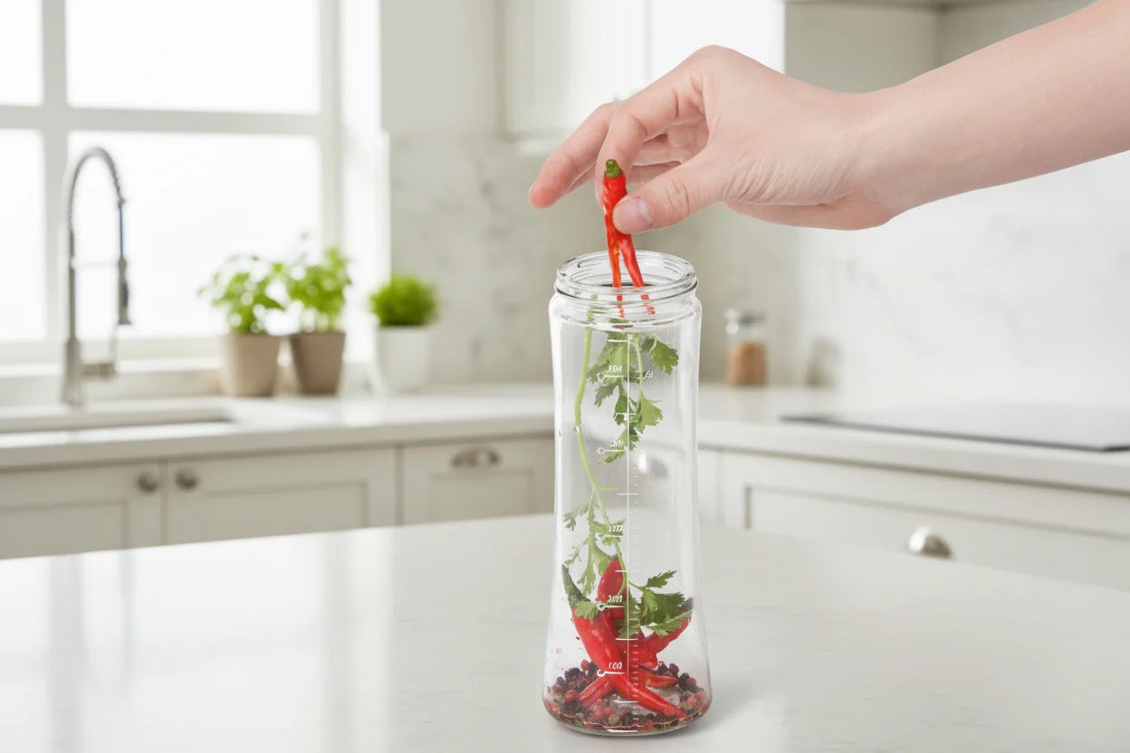 Botella de infusión de hierbas Cuisinox