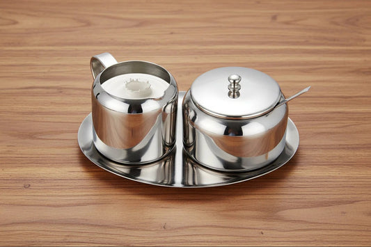 Juego de 5 piezas de crema y azúcar Cuisinox