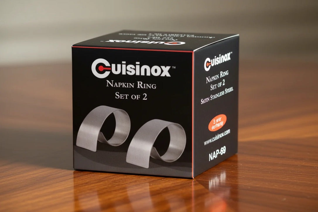 Cuisinox Napkin Ring Set of 2