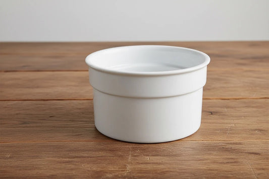 Insert à fondue Cuisinox en porcelaine blanche (s'adapte à une casserole de 7" de diamètre)