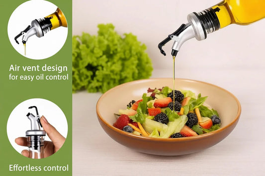 Cuisinox Oil & Vinegar Cruet Set with Caddy