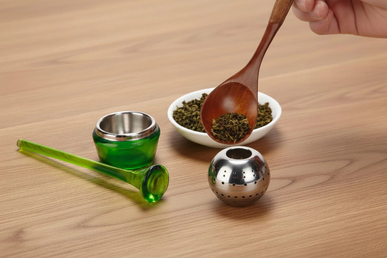 Infusor de té con soporte Cuisinox