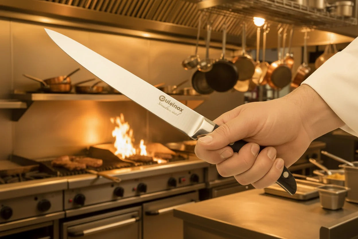 Cuisinox Deluxe Carving Knife, 13" long