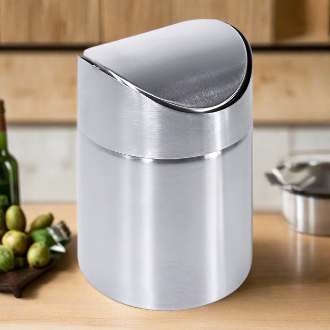 Cuisinox Counter-Top Compost Bin in Stainless Steel 2 quart capacity