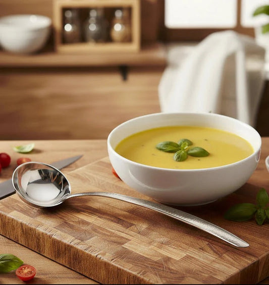 Cuisinox 14" Ladle in a Hammered finish