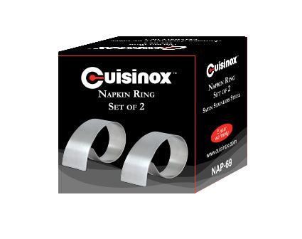 Cuisinox Napkin Ring Set of 2