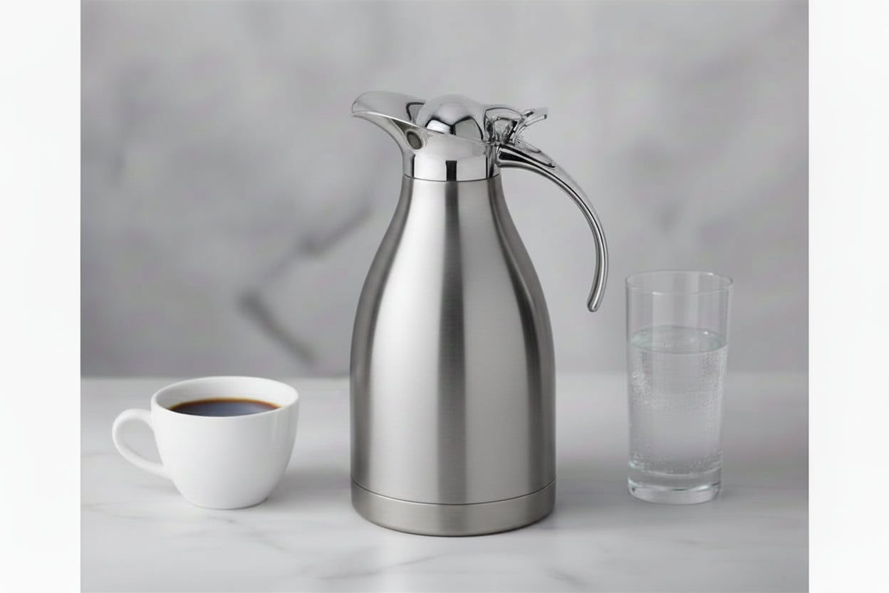 Jarras con aislamiento al vacío Cuisinox en acabado espejo