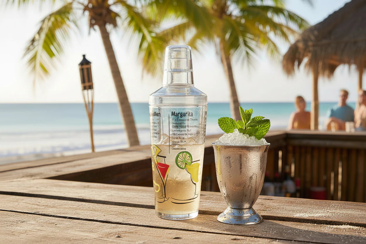 Cuisinox Cocktail Shaker with Drink recipes