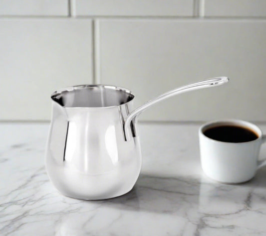 Cuisinox Stainless Steel Turkish Cezve Coffee Pot