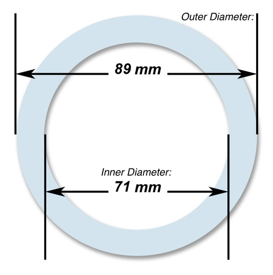 Silicone Gasket for Bialetti & Cuisinox 12 cup Moka Espresso Maker