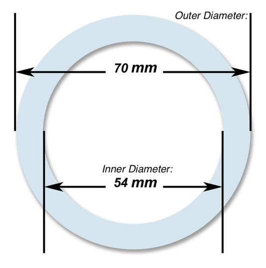 Silicone Gasket for Bialetti & Cuisinox 6 cup Moka Espresso Makers