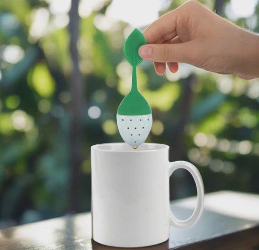 Infusor de té Cuisinox con compartimento de porcelana