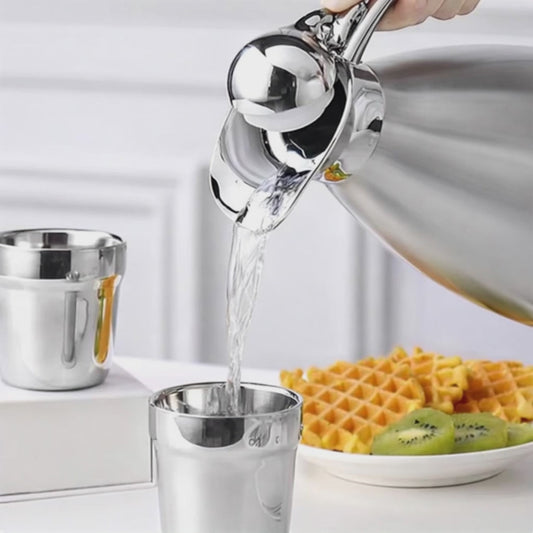 Jarras con aislamiento al vacío Cuisinox en acabado espejo