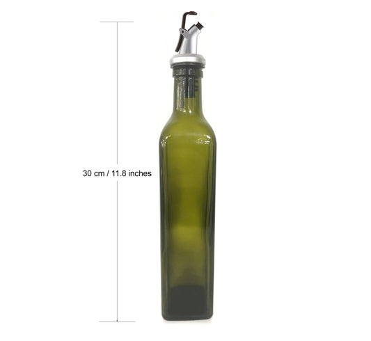 Cuisinox Individual Green Glass Oil Bottle