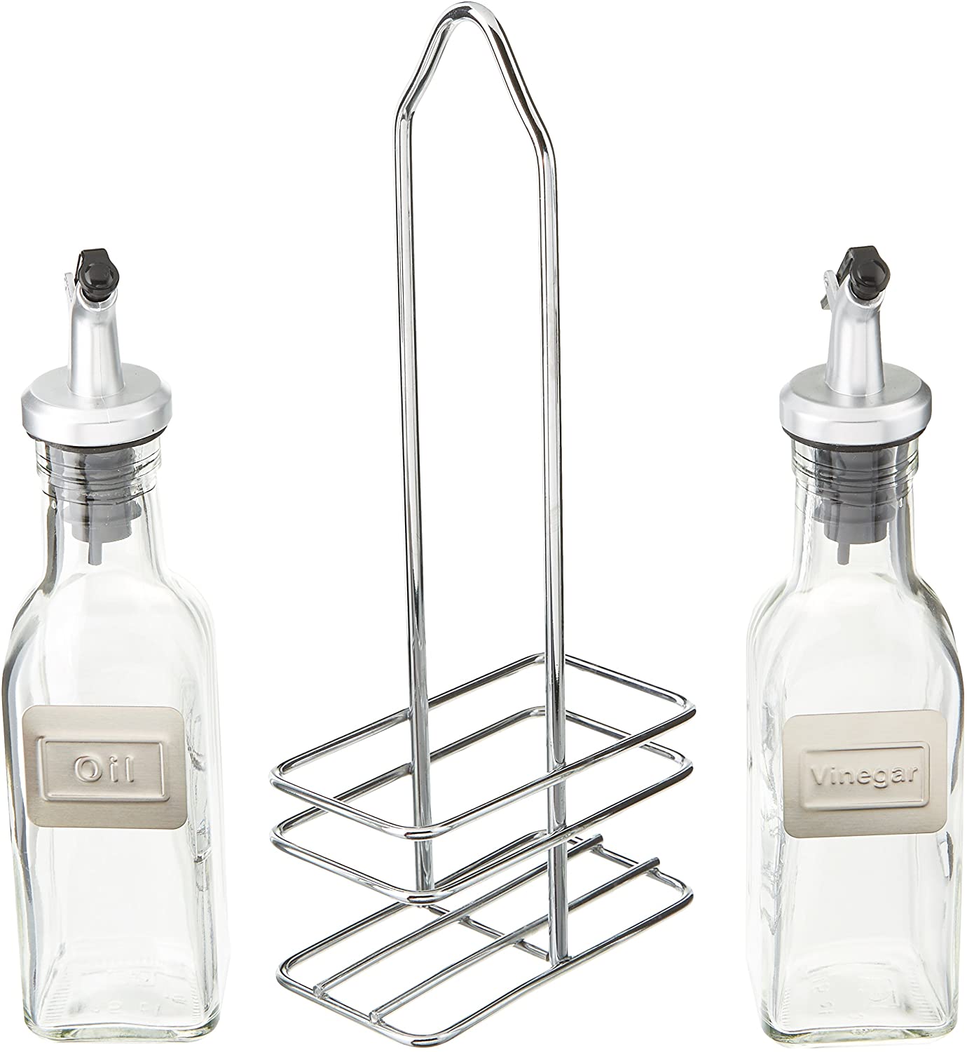 Cuisinox Oil & Vinegar Cruet Set with Caddy