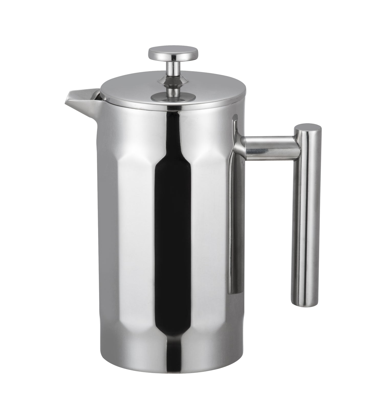 Cuisinox Double Walled Stainless Steel French Press with a silicone ga –  Inox Kitchenware