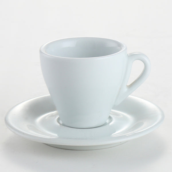 Cuisinox Signature Series Juego de 4 tazas de café expreso, porcelana blanca