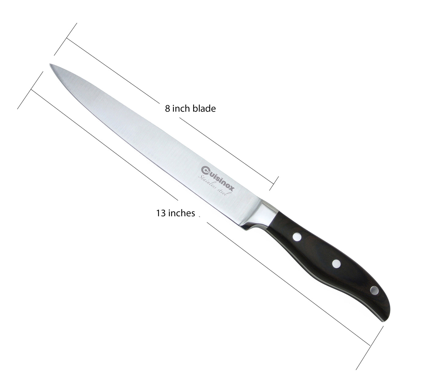 Cuchillo para trinchar Cuisinox Deluxe, 13" de largo