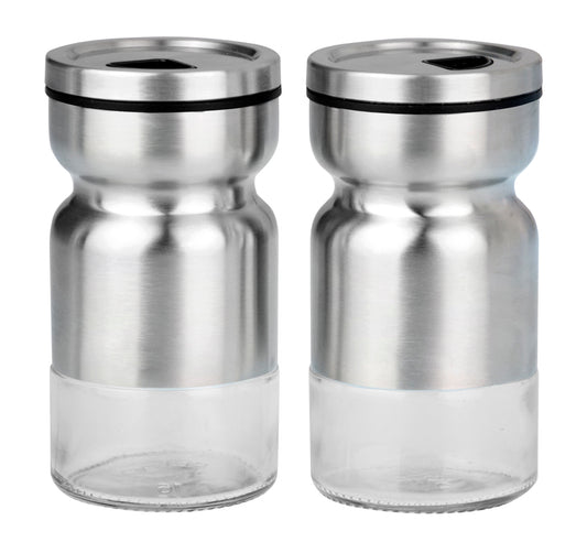Cuisinox Salt and Pepper / Spice Shaker Set with caddy